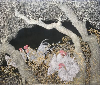 Chickens On The Tree