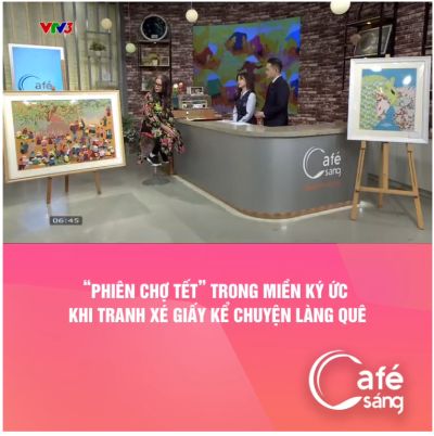 Cafe s&aacute;ng c&ugrave;ng họa sĩ Ho&agrave;ng Phương Li&ecirc;n