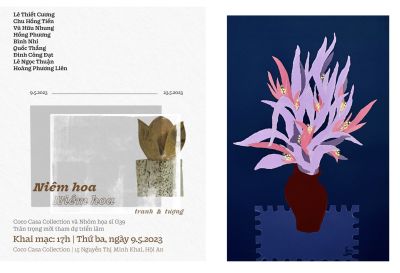 Triển Lãm " Niêm Hoa"  Của Coco Casa Collection và Nhóm Họa Sĩ G39  ( Từ 09.05 đến 25.05.2023 )